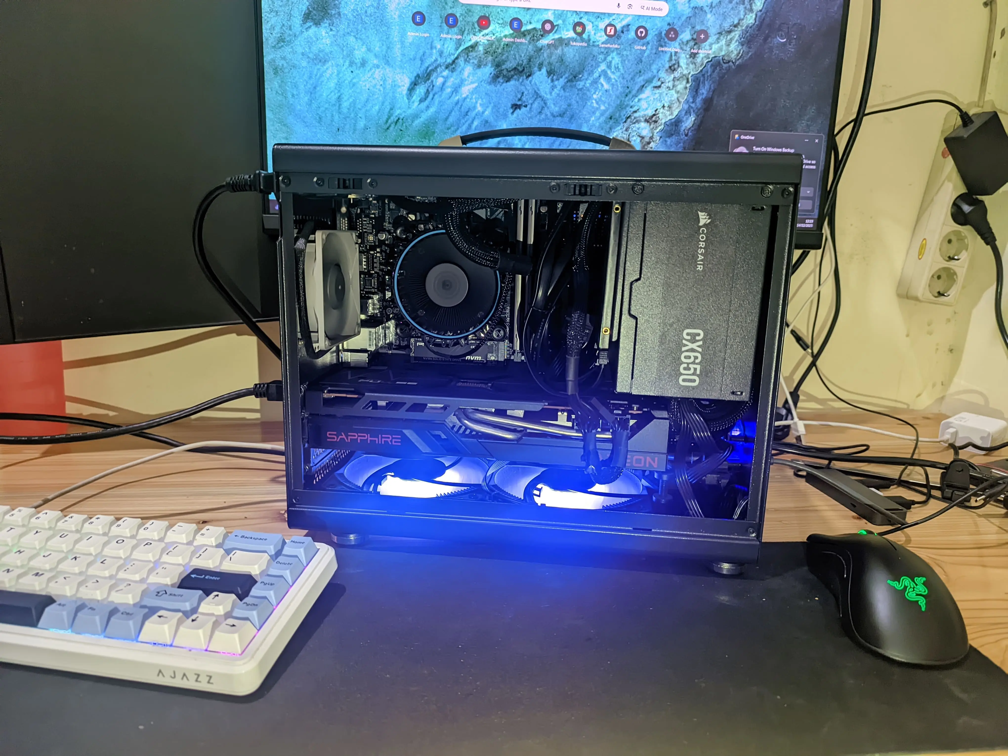 Rakit Mini PC — Intel i3-12100F + RX 6700 XT, Review & Pengalaman